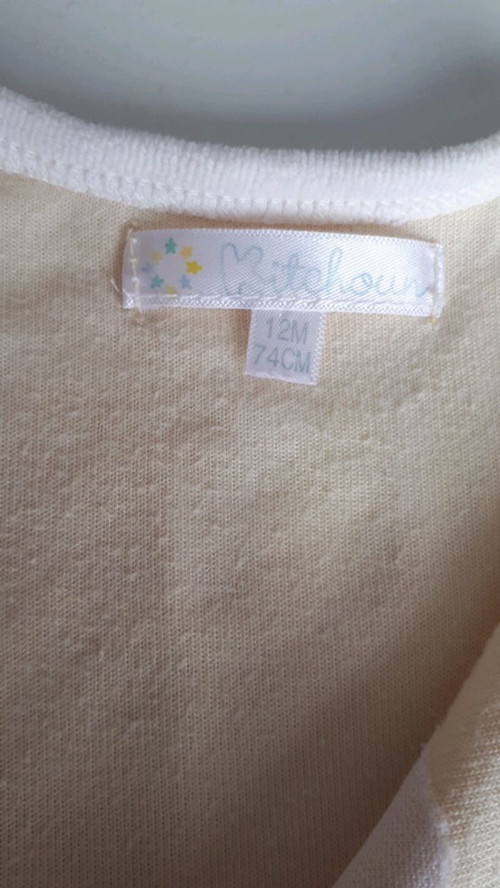 *Grenouillère jaune 9 mois - photo numéro 4