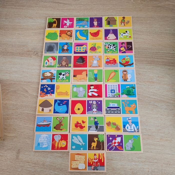Dominos en bois - photo numéro 3