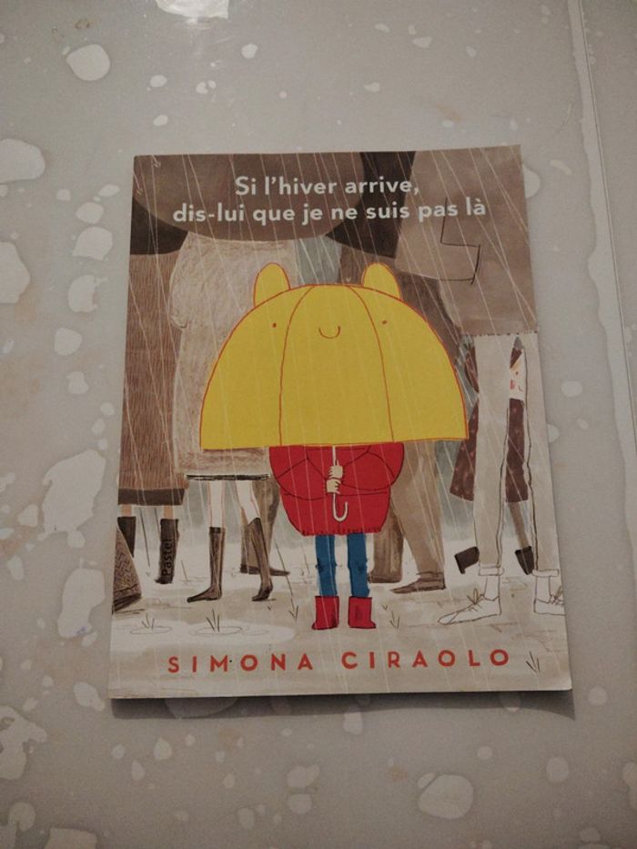 Livre Si l'hiver arrive dis-lui que je ne suis pas là