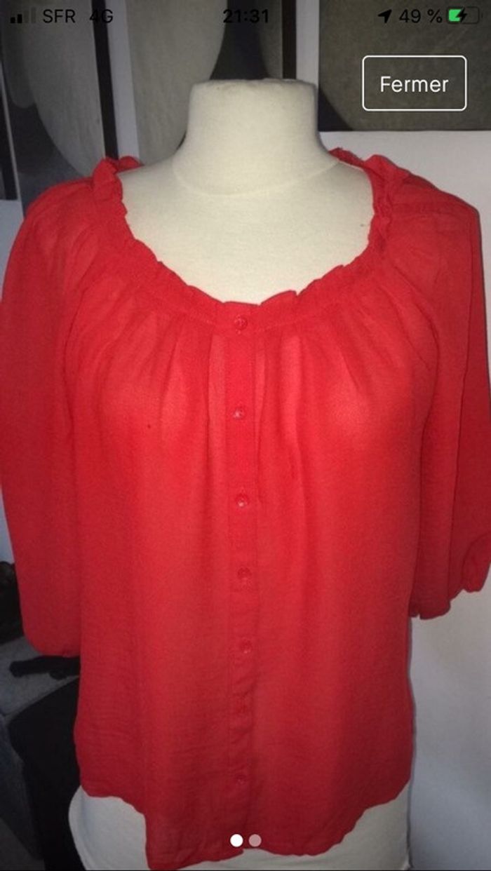 Blouse voile