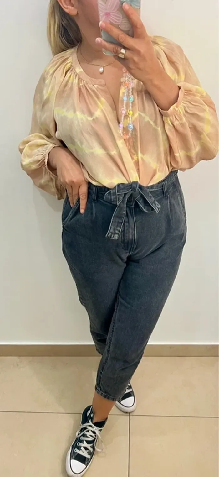 Blouse Large Tie And Dye Maje - photo numéro 2