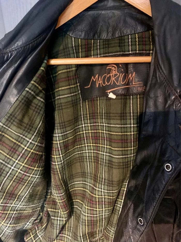 Blouson homme cuir Macorium - Taille 54 - photo numéro 3
