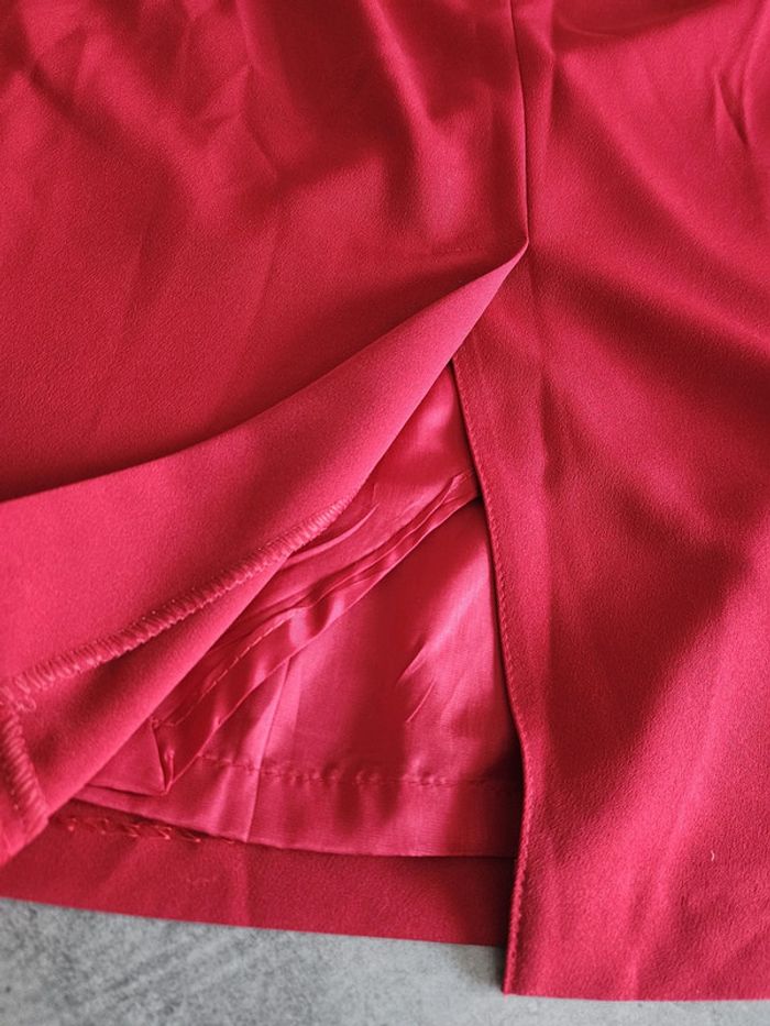 Jupe midi femme - Taille 48 / 4XL - Rouge - photo numéro 8