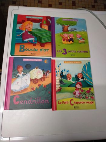 Lot de 4 contes pour enfants