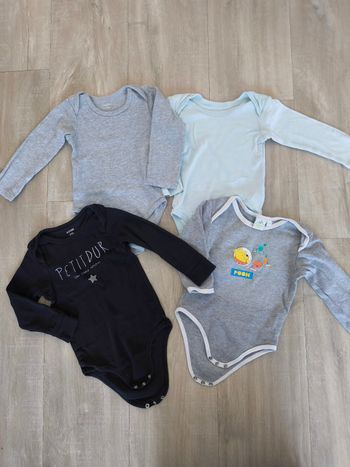 Lot bodies manches longues n2