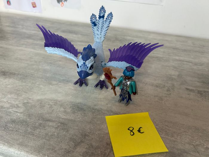 grand phoenix playmobil et son personnage - photo numéro 2