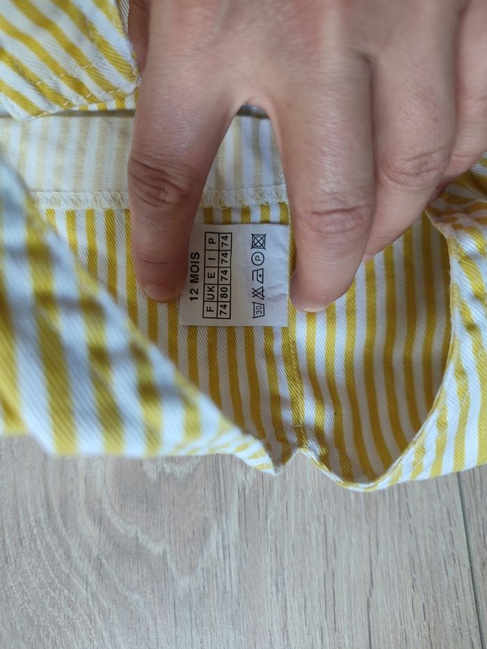 Salopette short 12 mois - photo numéro 2