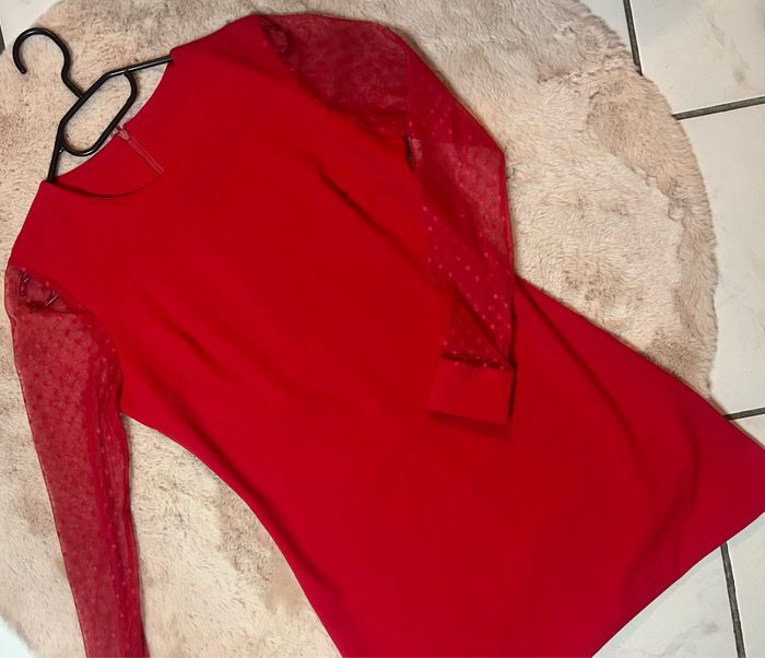 Robe d’été femme rouge - photo numéro 2