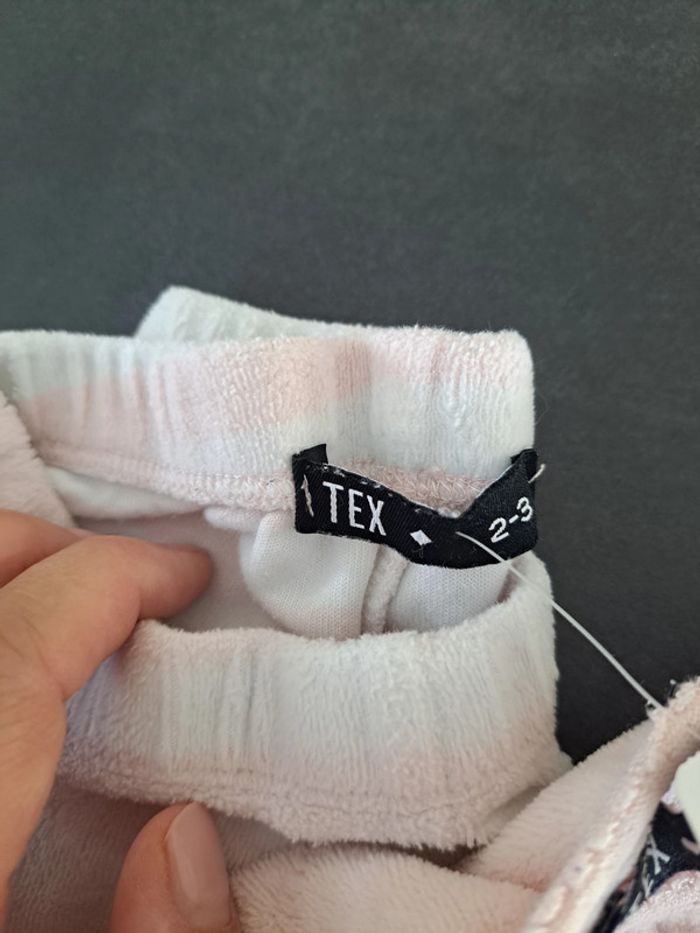 pyjama ourson rose tex 2-3 ans - photo numéro 2