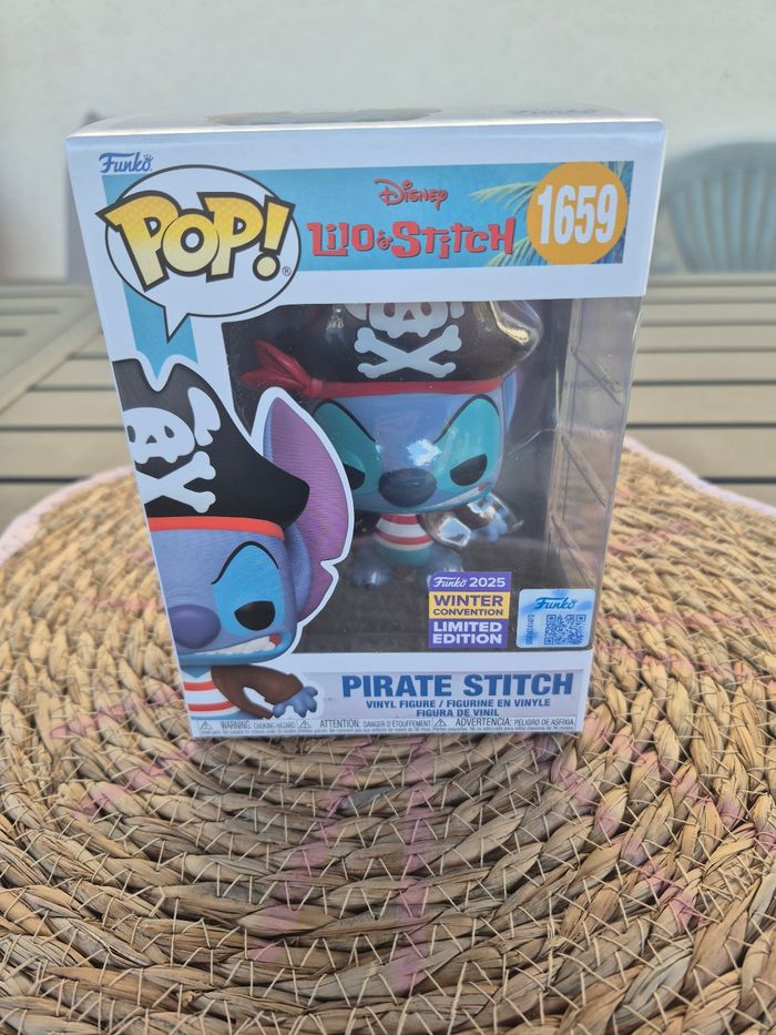 Funko pop disney pirate stitch 1659 - photo numéro 1