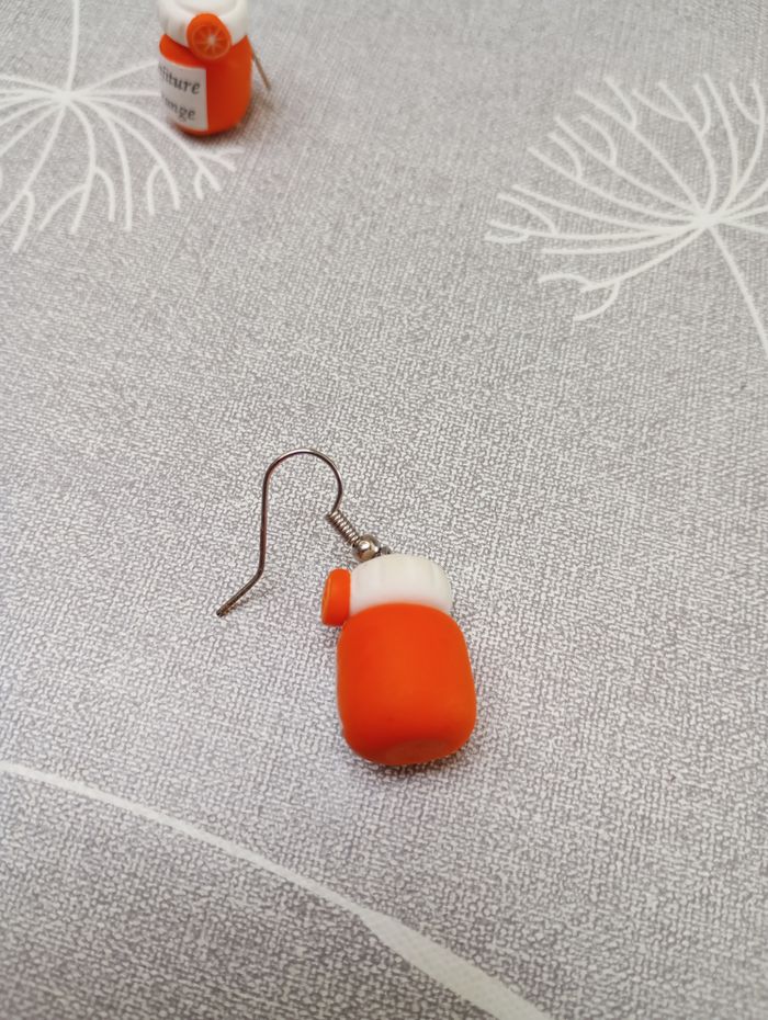 Boucles d'oreilles confiture - photo numéro 3