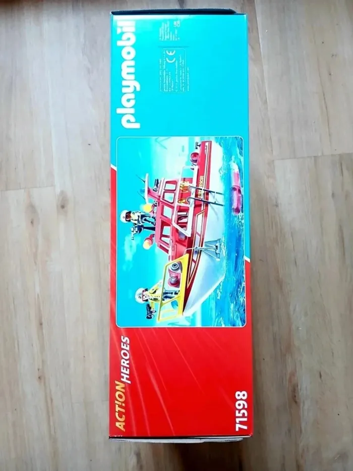 Playmobil 71598 Bateau de Sauvetage et Pompiers - Action Heroes - photo numéro 3