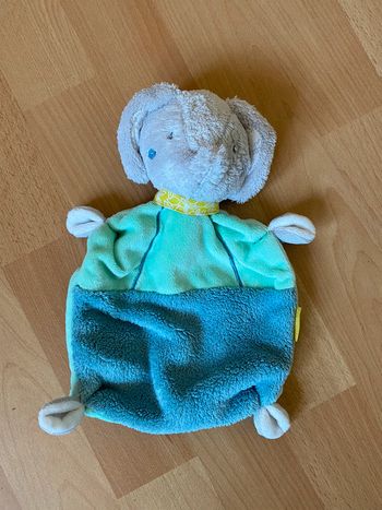 Doudou peluche éléphant Beauty Baby neuf
