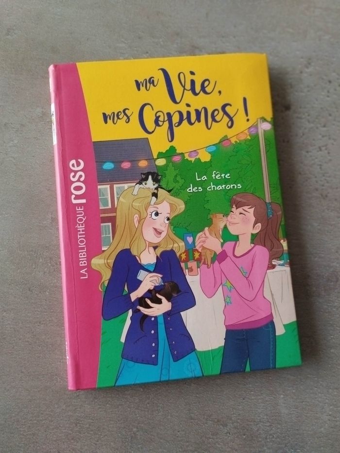 Livre Ma vie mes copines : la fête des chatons