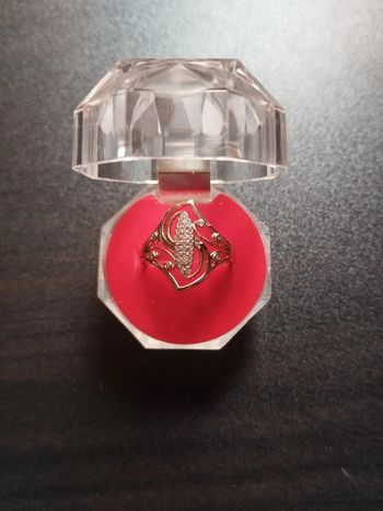 Bague vintage femme avec coffret cadeau