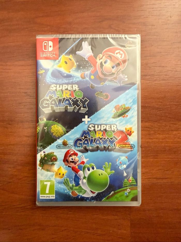 Super Mario Galaxy 1 + 2 Jeu Nintendo Switch NEUF sous Blister