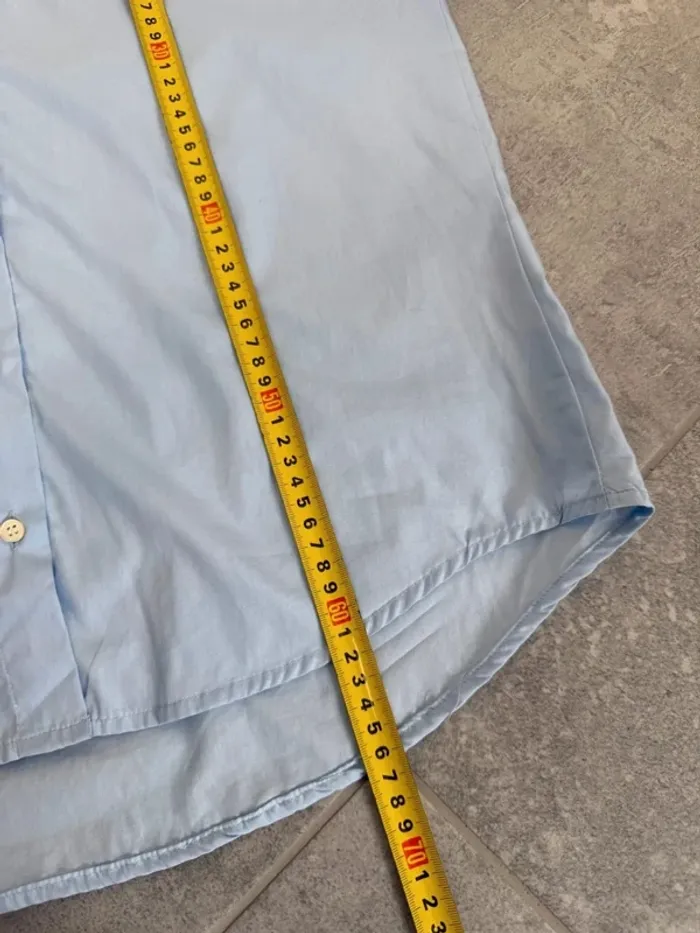Chemise femme courtes manches Donaldson bleue taille 40 - photo numéro 11
