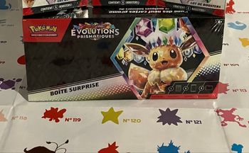 Coffret Pokémon prismatique évolution surprise