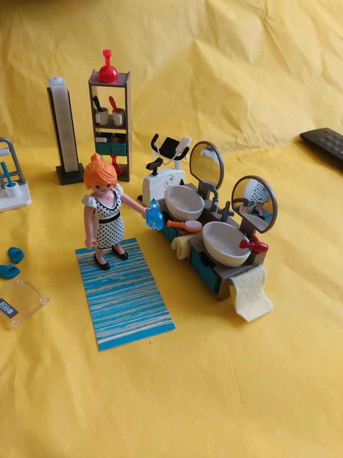 Playmobil N°9268 Salle de bain avec douche a l'italienne Complet - photo numéro 6