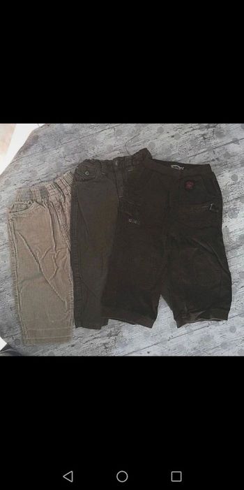 Lot 3 pantalons 2ans