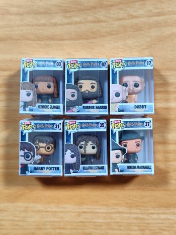 LOT 6 Bitty Pop! Harry Potter – Les Incontournables de Poudlard