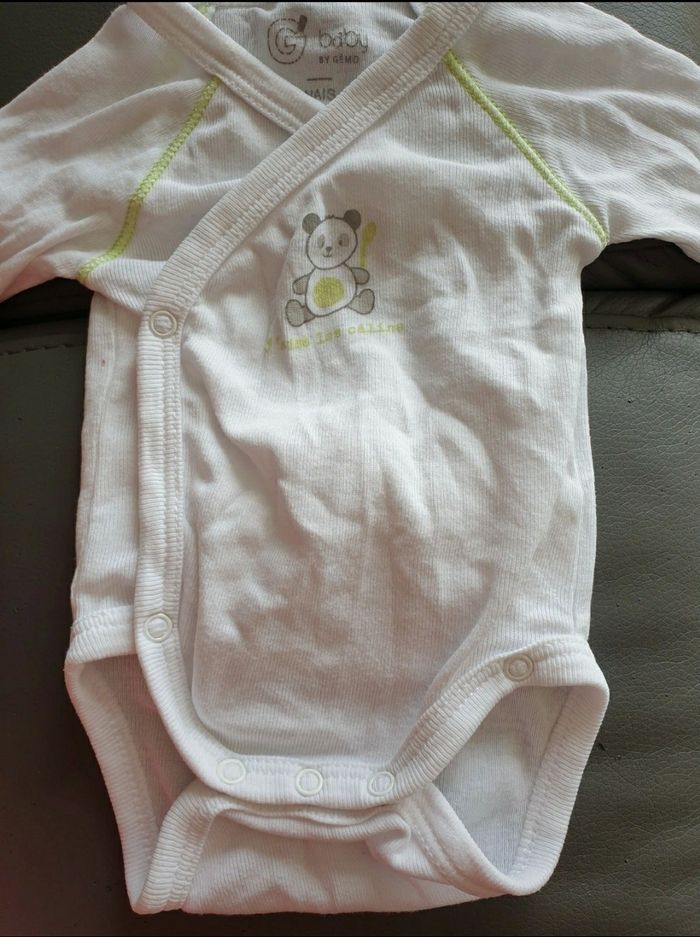 Lot de 10 bodys naissance - photo numéro 3