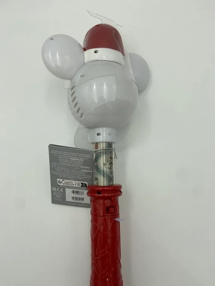 Baguette lumineuse festive Mickey Mouse Disney / machine à bulles - photo numéro 3