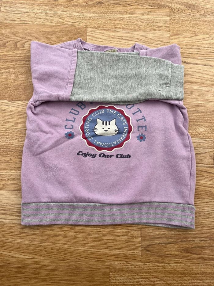Sweat-shirt fille taille (116-122). - photo numéro 4