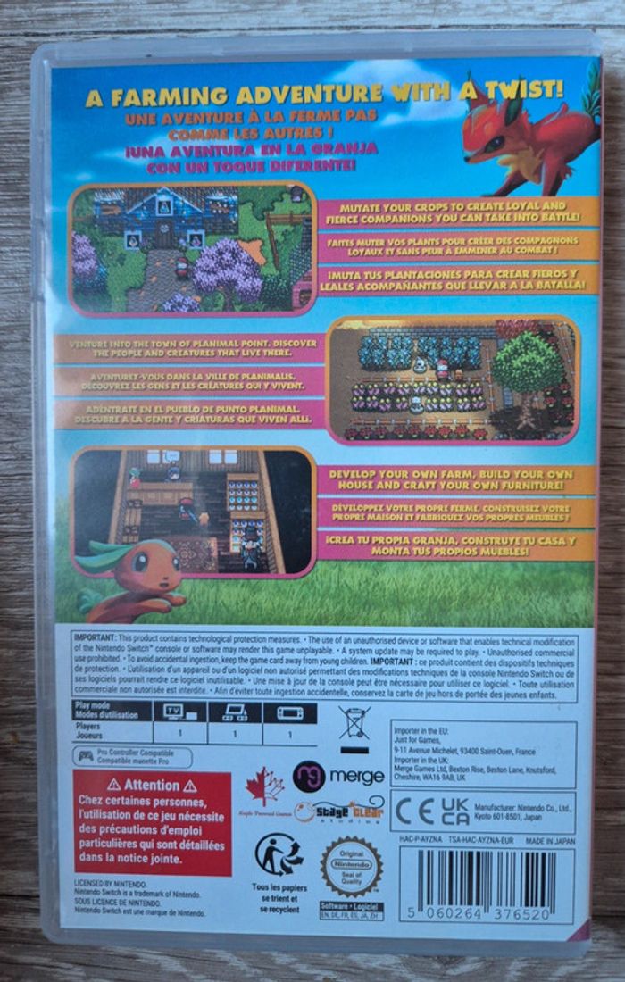 Harvest moon lumière d'espoir. Nintendo Switch compatible Switch Lite et Oled. - photo numéro 2