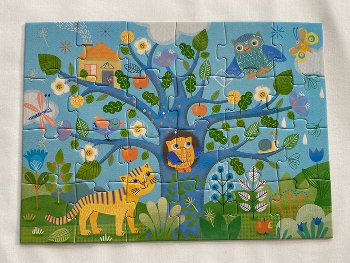 Puzzle Coucou Hibou 24 pièces Djeco - photo numéro 2