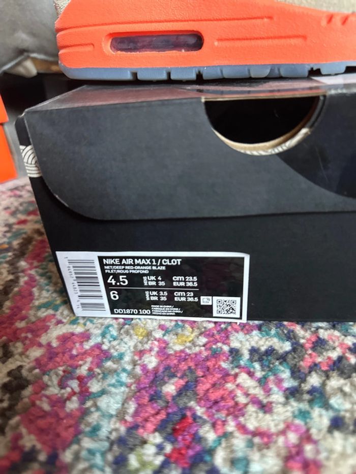 Baskets Nike air max one clot - photo numéro 2