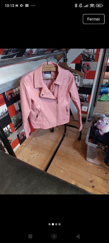 Perfecto rose 12 ans de chez Kiabi