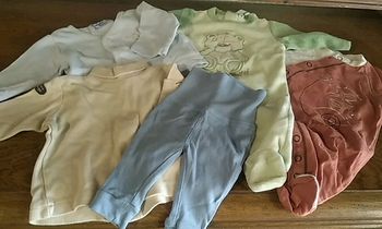 lot vêtements 0 mois