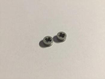 Technic Douille 1/2 Lisse gris clair 4265c pièce détachée Lego #A49