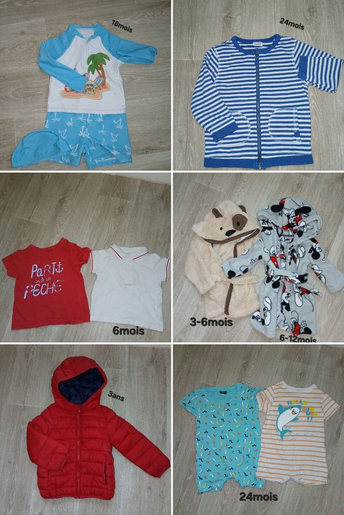 Lots vêtements bébé garçons - photo numéro 6