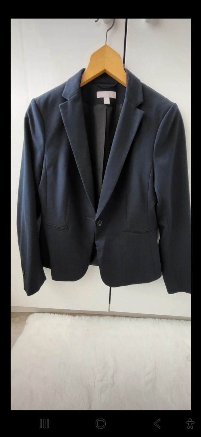 Blazer bleu marine - photo numéro 2