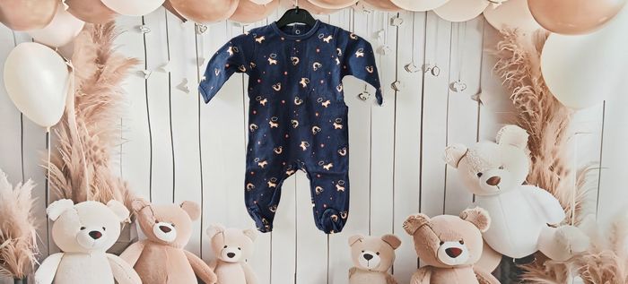 Pyjama bleu licornes pailleté Kiabi 3 mois Fille