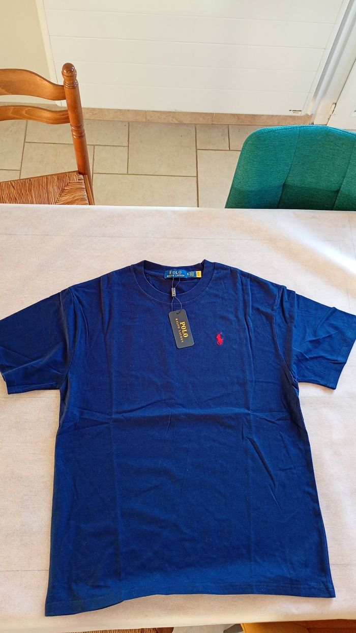 Tee shirt ralp lauren bleu M ralp