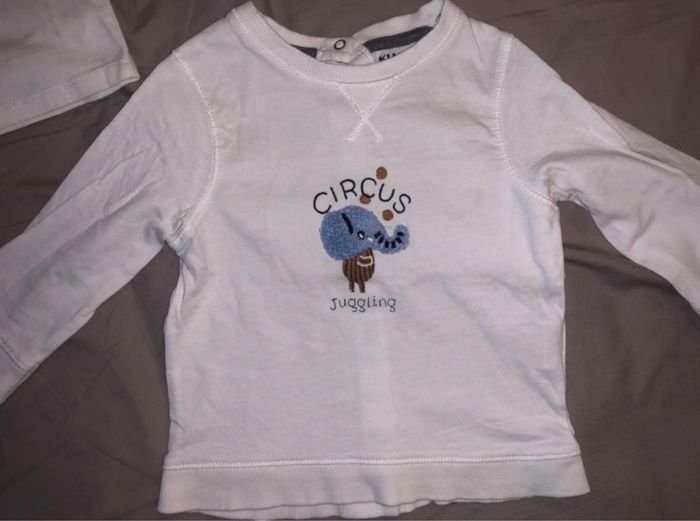 Lot t-shirts bébé - photo numéro 3
