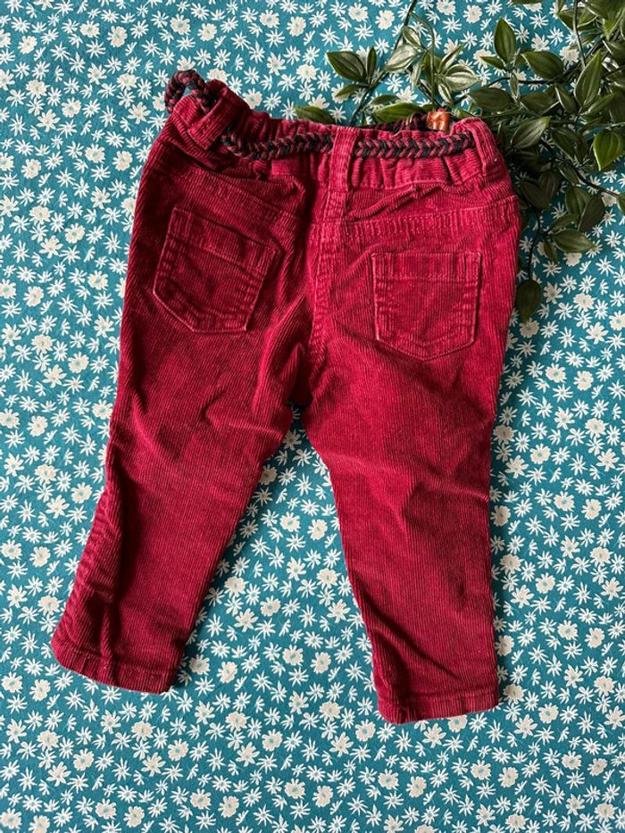 Jean velours 9 mois - photo numéro 2