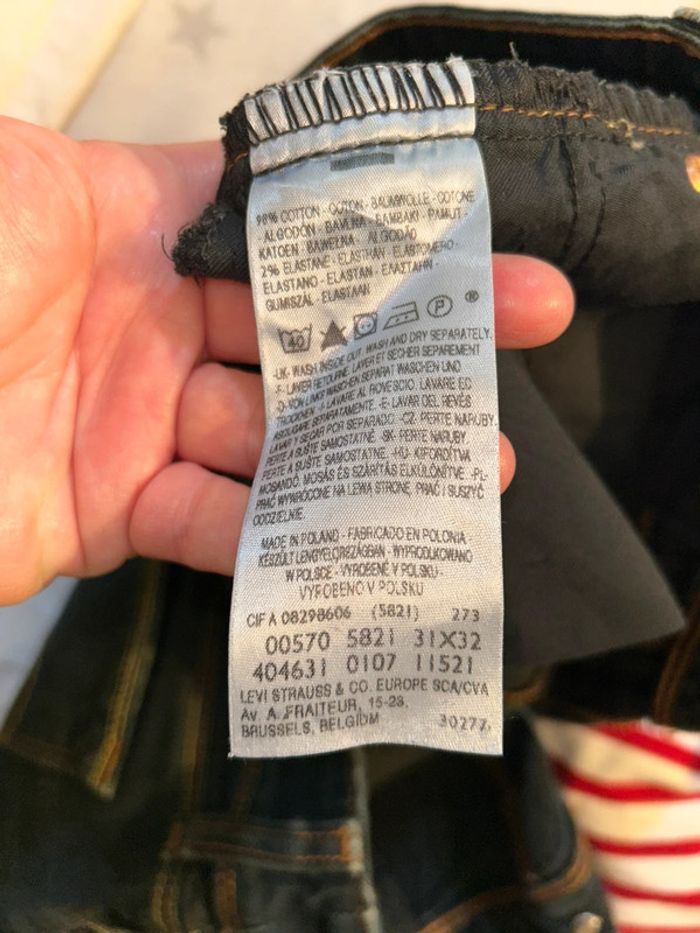 Jean levi’s#570 straight fit#taille 31x32 - photo numéro 8