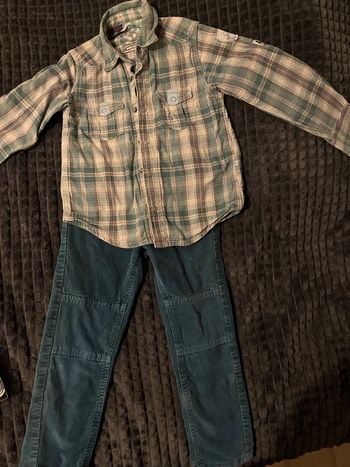 Pantalon et chemise sergent major