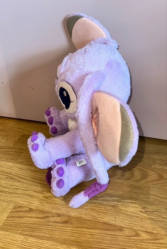 Grosse peluche Angel Stitch Rose - Disney neuve avec étiquette - photo numéro 3