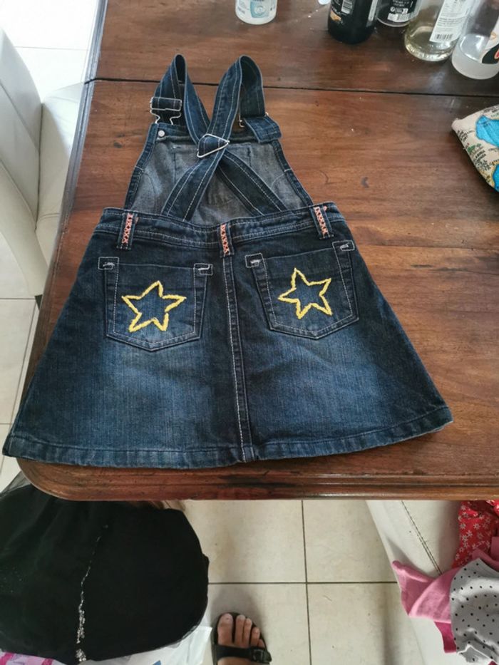 Jupe salopette en jean 1 er rôle en 6 ans - photo numéro 6