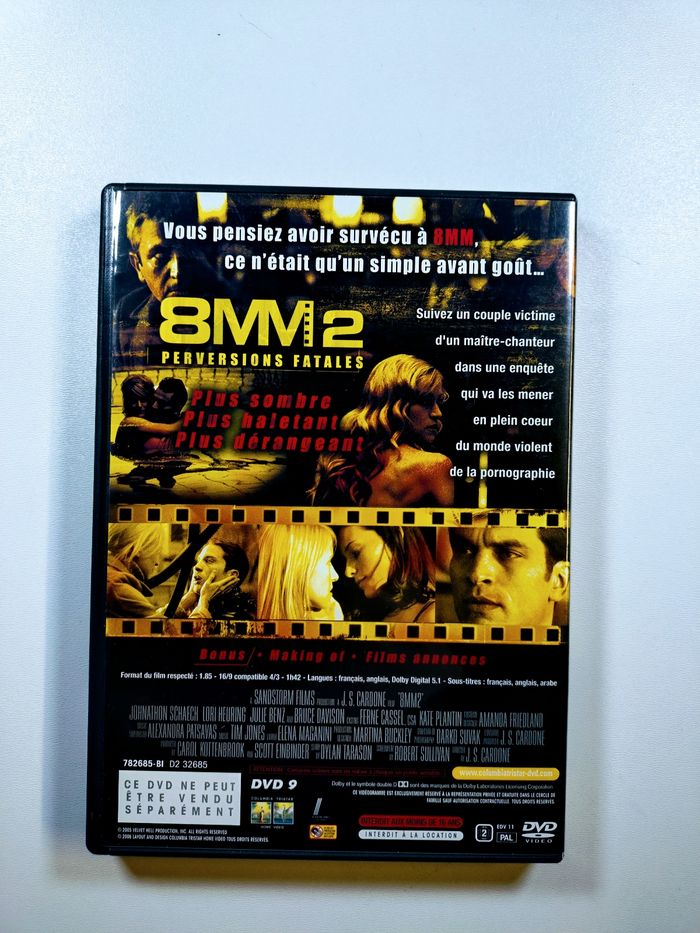 📀 8MM 2 : Perversions Fatales – Thriller sulfureux et haletant 🔥🎥 - photo numéro 2