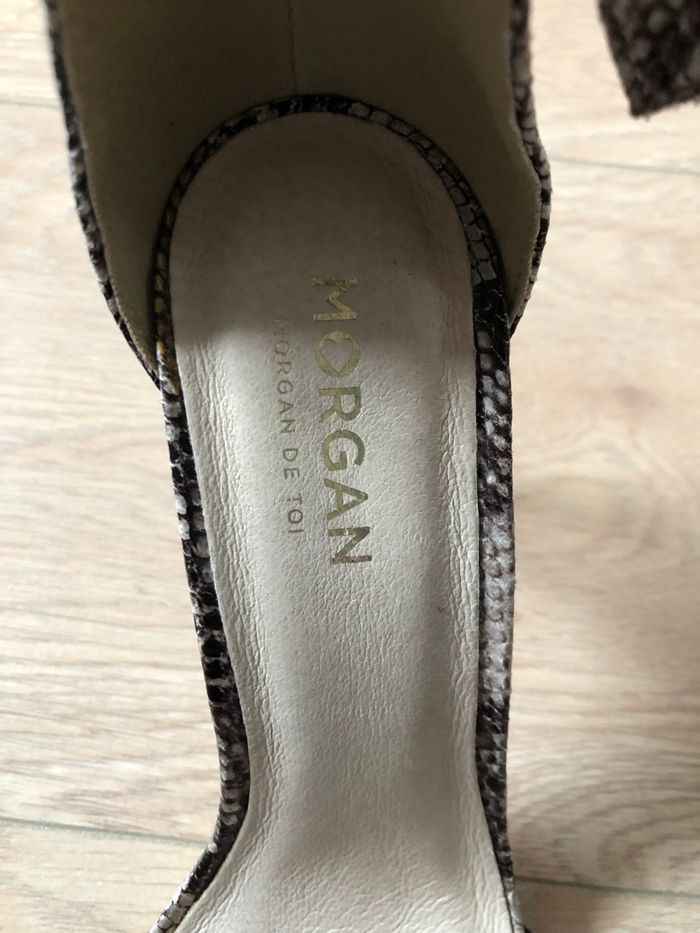 Escarpins ouverts neufs Morgan pointure 36 (valeur 59€) - photo numéro 6