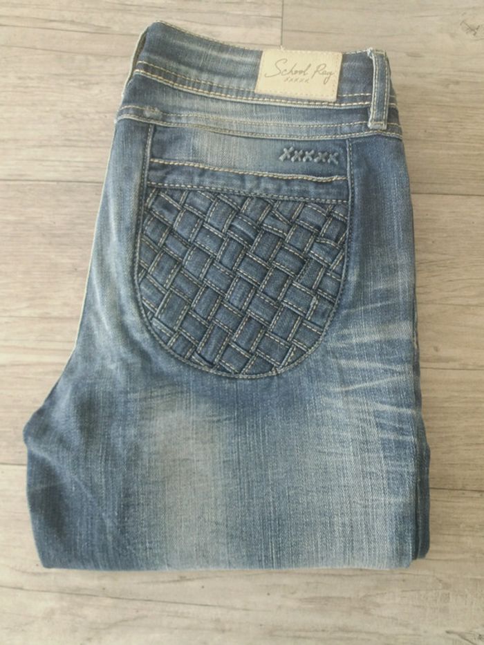 Jean femme School Rag Taille US27