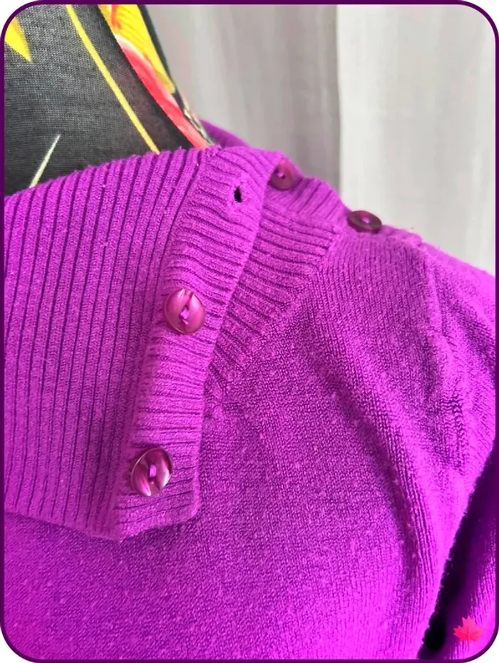 🌷pull violet 🌷 - photo numéro 2