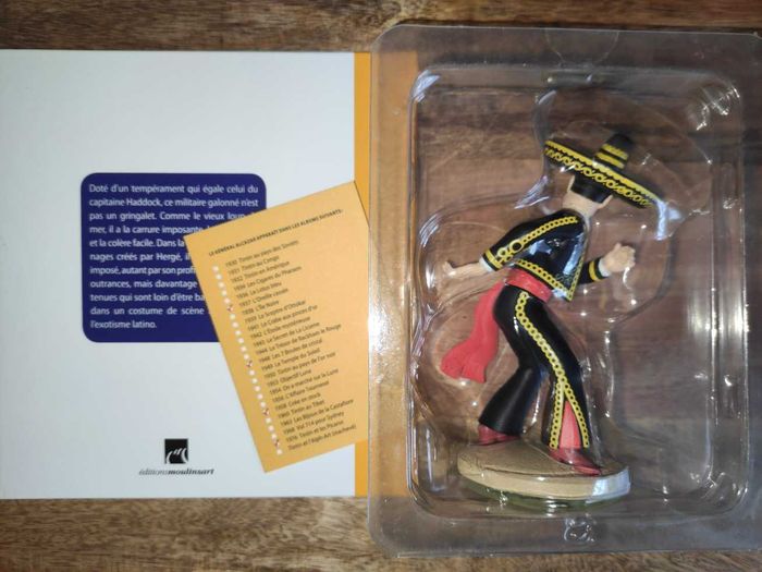 Alcazar lanceur de couteau Figurine Tintin + Livret - photo numéro 2