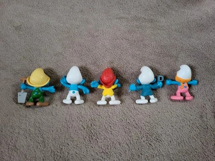 Lot de figurines schtroumpfs - photo numéro 3
